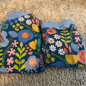Little Sleepies Folk Floral Long Sleeve Set 2T